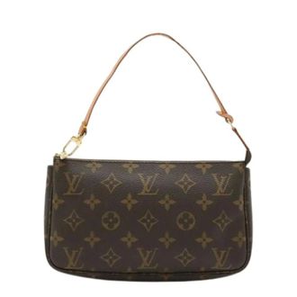 Louis Vuitton Pre-owned Shoulder Bags, female, Brown, Size: ONE SIZE Pre-owned Vintage Monogram Pochette