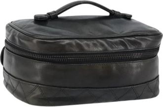 Chanel Pre-owned Handbags, female, Black, Size: ONE SIZE Pre-owned Vintage Hand Bag