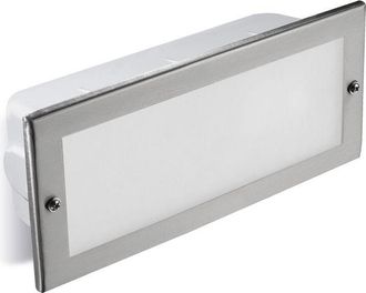 Forlight Forlight - Empotrable De Pared Ip44 Tamesis E27 60W Acero Inoxidable