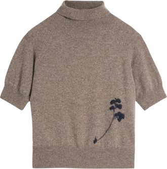 Zanone Dolcevita a maniche corte - - Knitwear - Donna - Marrone - M