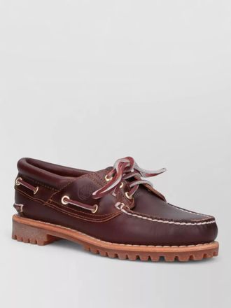 Timberland leather boat shoes