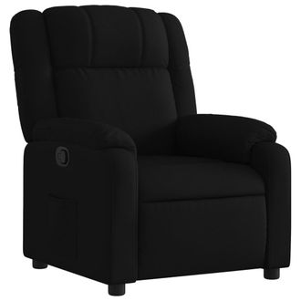 vidaXL Vidaxl - Sill&oacute;n Reclinable De Tela Negro