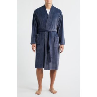 Barefoot Dreams LuxeChic Robe in Tidewater at Nordstrom, Size Xx-Large