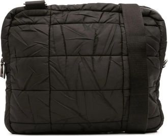Prada Borsa a tracolla in tessuto trapuntato 2013-2025 - Nero