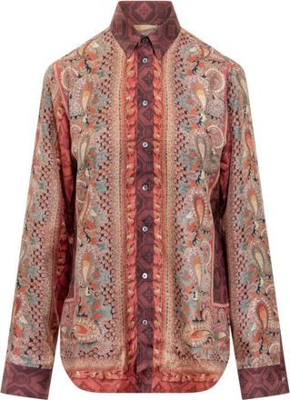 Pierre-Louis Mascia Multicolour Regular Paisley Shirt