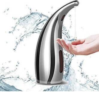 OEM Dispensador De Jab&oacute;n, Dispensador Autom&aacute;tico De Jab&oacute;n De 300 Ml Con Sensor Infrarrojo Y Base Antideslizante, Resistente Al Agua Ipx6, Autom&aacute;tico De Ac