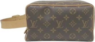 Louis Vuitton Pre-owned Belt Bags, male, Brown, Size: ONE SIZE Pre-owned Monogram Clutch Bag