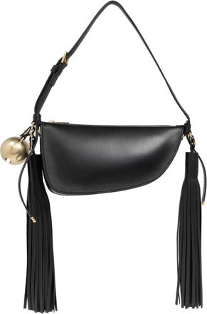 Burberry Mini Shield Sling Schoudertas - Dames - Schoudertassen - Zwart - ONE Size - Leer - Tassen