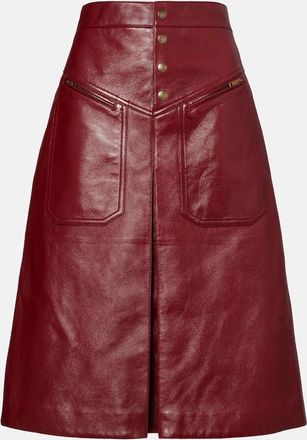 Chloé Chloé Gonna midi in pelle