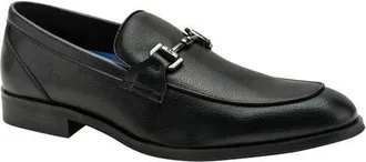 Kenneth Cole Reaction Miller Faux Leather Bit Loafer in Black at Nordstrom, Size 10.5
