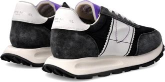 Philippe Model Womens Sneaker Black Suede
