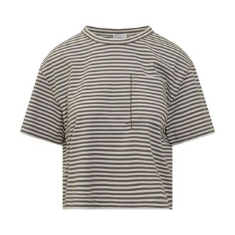 Brunello Cucinelli Heren, Tops, Grijs, Maat: L Jersey