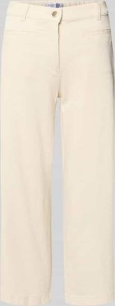 Raphaela by Brax Regular Fit Culotte aus Baumwoll-Mix in Ecru, Gr&ouml;&szlig;e 44