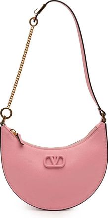 Valentino Garavani Borsa passepartout VLogo mini in pelle di vitello 2018-2025 - Rosa