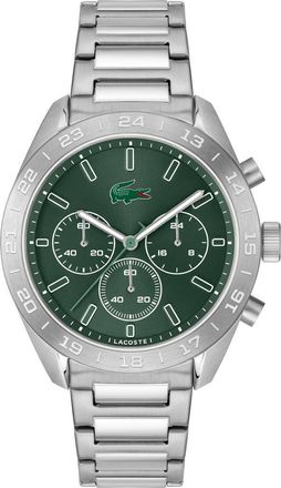 Lacoste Boston Chronograph Bracelet Watch, 42mm in Green at Nordstrom