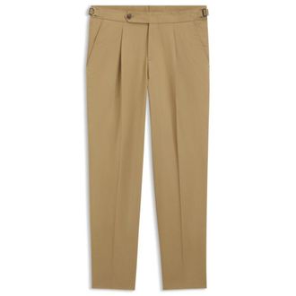 BOSS Tapered-fit trousers in stretch cotton