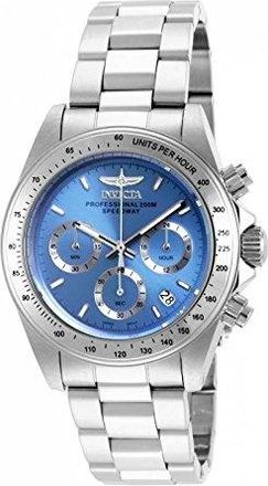 Invicta Speedway Chronograph Light Blue Dial Stainless Steel Ladies Watch 16655