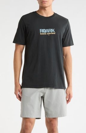 Roark Plant Medicine Cotton Graphic T-Shirt in Washed Black at Nordstrom, Size Xx-Large