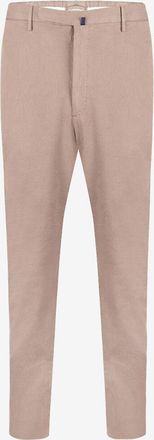 Incotex Hose aus Baumwolle und Lyocell Slim Fit