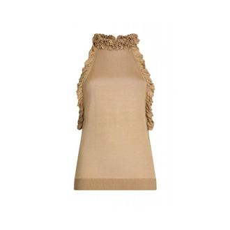 Liu Jo Mujer, Camisetas, Beige, Talla: S