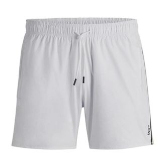 HUGO BOSS Hugo, Beachwear, male, White, Size: 2XL Mens Boxer Swimwear Model