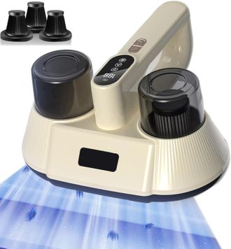 OEM Aspiradora Para Colchones, Aspiradora Port&aacute;til De 15 Kpa Con Filtro Hepa, Ligera Y Recargable Para Limpiar Camas, Sof&aacute;s De Tela Y Pelo De Mascotas (3 