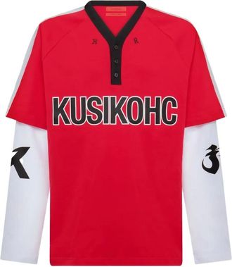 Kusikohc Polo Baseball - Rosso