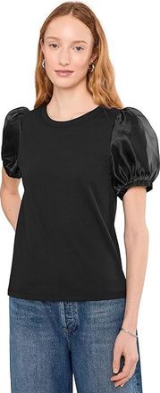 Sanctuary Feel Good T-Shirts Womens Clothing Black : LG (US 10-12), Cotton/Polyester