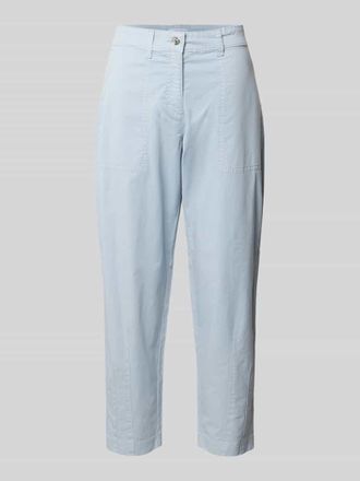 M.A.C Hose in verk&uuml;rzter Passform Modell EBBY in Bleu, Gr&ouml;&szlig;e 36