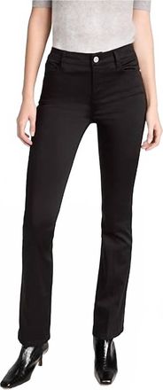 Frame Denim Le Mini Boots Jeans In Black