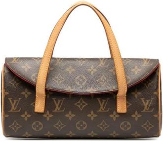 Louis Vuitton Pre-owned Handbags, female, Brown, Size: ONE SIZE Pre-owned Vintage Canvas Handbag
