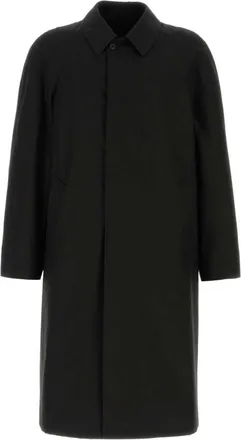 Prada Black Regular Overcoat