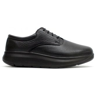Joya Chicago Full Grain Leather Mens Lace Up Shoes - Black - Size:UK 11.5