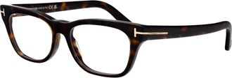 Tom Ford FT6131-B Havana Acetate Eyeglasses - Havana