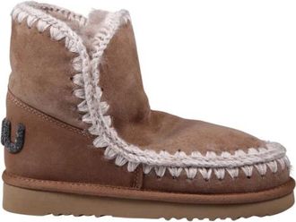 Mou Glitter Logo Eskimo 18 Laars - Dames - Winterlaarzen - Bruin - 36 EU - Schoenen