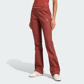 adidas Originals Womens Premium Essentials Track Pants - Brown Cotton - Size X-Small