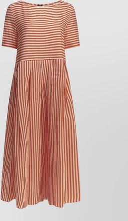 Apuntob silk midi dress