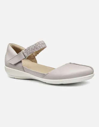 Hotter Womens Lake Womens Wide Fit Mary Jane Shoes - Tan - Size: 6.5