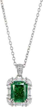 Savvy Cie Jewels Silver CZ Pendant