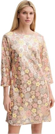 Bruuns Bazaar Alternifolius Keiran Jurk - Dames - Korte kleedjes - Veelkleurig - S - Polyester - Kleedjes
