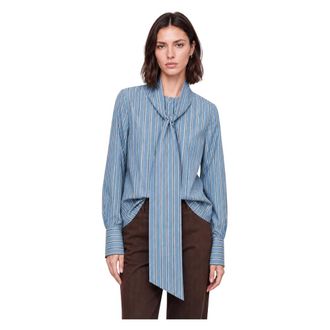 Kocca Dames, Blouses & Shirts, Blauw, Maat: XS