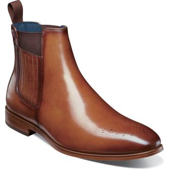 Stacy Adams Bradley Chelsea Boot in Tan at Nordstrom Rack, Size 10.5
