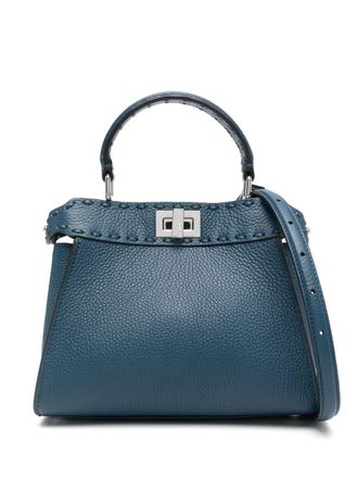 Fendi Peekaboo kleine shopper - Blauw