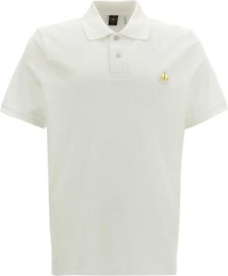 Moose Knuckles Everett Polo - Heren - Polos - Wit - S - Tops