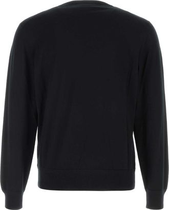 Tom Ford Mens Gauge Sweater Black Wool