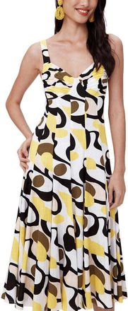 Diane Von Fürstenberg Beth Linen-Blend Dress