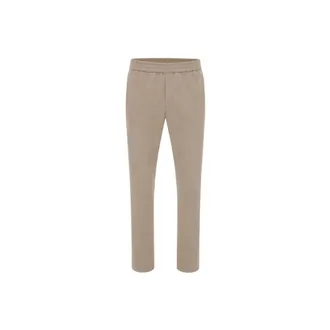 Genti Pantalon Alex Soft - Heren - Broeken - Beige - Maat: S
