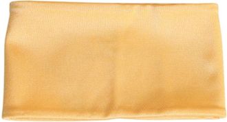 Dolce & Gabbana Gele Nylon Nekwarmer Sjaal - Dames - Sjaals - Geel - ONE Size - Nylon - Accessoires