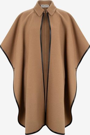 Saint Laurent Cape aus Kaschmir und Wolle