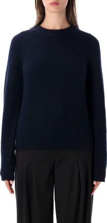 Lisa Yang Miki Ribbed Knit Crewneck Sweater